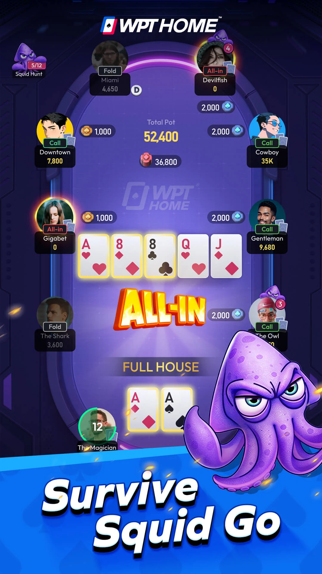 WPT HOME - Stats